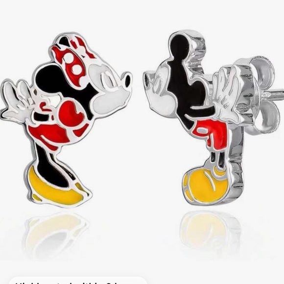 Jewelry - Kissing Mouse Stud Earrings